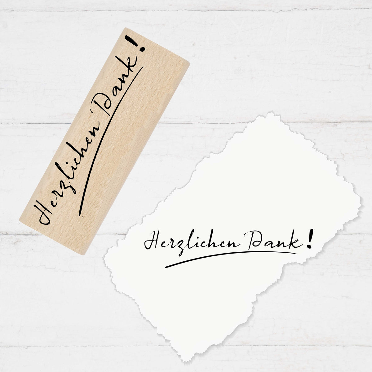 Stempidoo® - Herzlichen Dank - Motivstempel