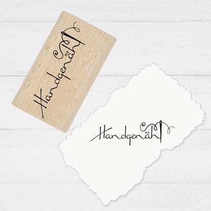 Stempidoo®  mit Text - Handgenäht - Motivstempel