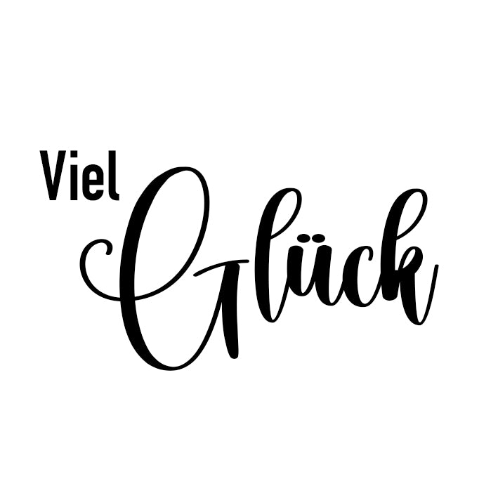 Stempidoo®  - Viel Glück - Motivstempel