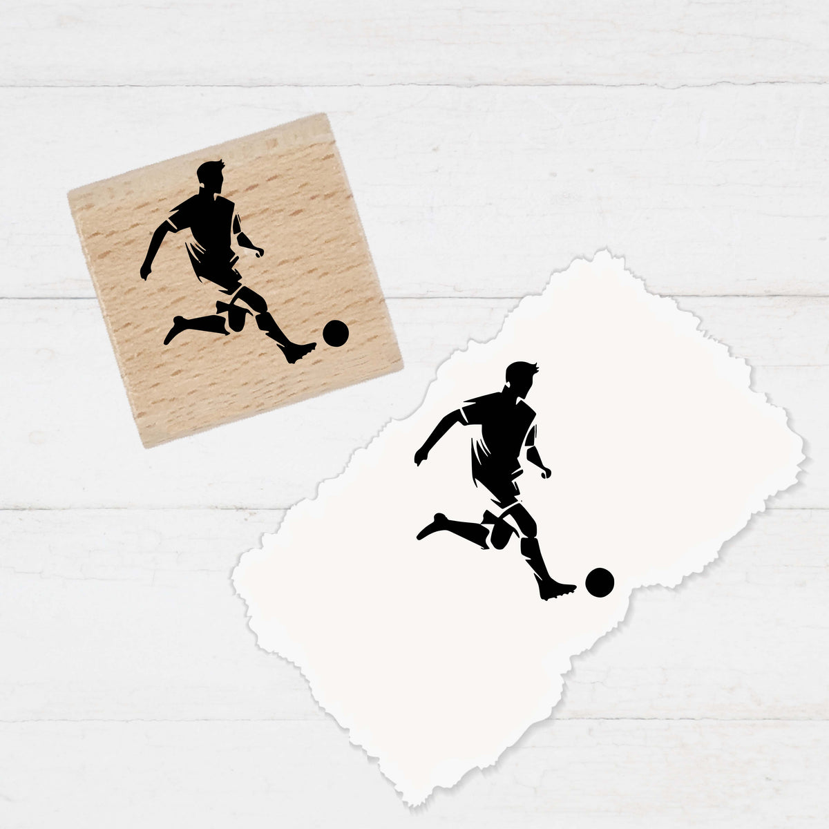 Stempidoo® - Fussballer - Motivstempel