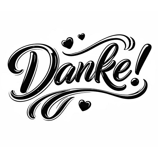 Motivstempel - Textstempel - Danke, Geschenke & Scrapbooking, DIY,Basteln