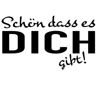 Stempidoo® Schön dass es DICH gibt! - Motivstempel