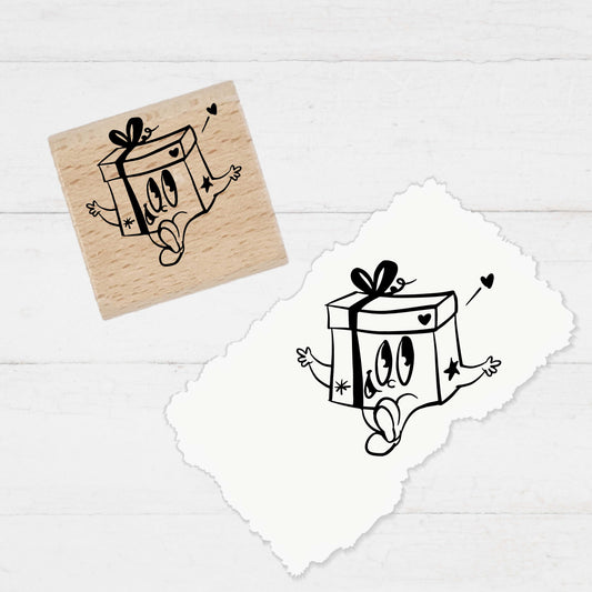 Stempidoo® - freudiges Weihnachtgeschenk - Motivstempel
