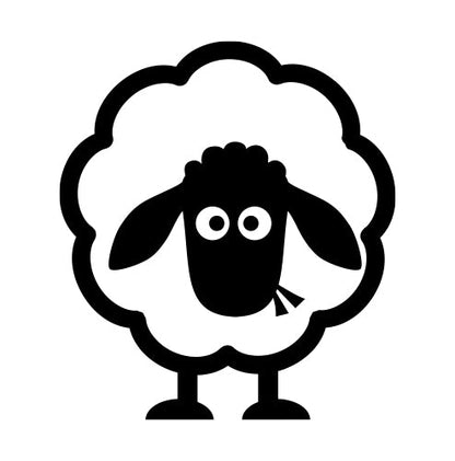 Stempidoo®  - Schaf - Ministempel Ø 22 mm
