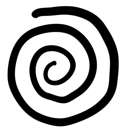 Stempidoo® - Comic Icon Kringel - Ministempel Ø 22 mm