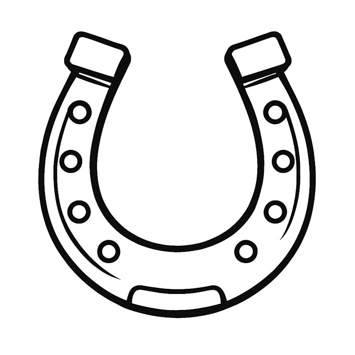 Stempidoo® - Hufeisen - Ministempel Ø 22 mm