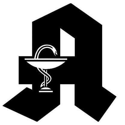 Stempidoo® - Apotheken Symbol - Ministempel Ø 22 mm