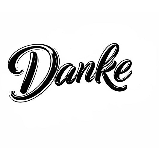 Stempidoo - Maxi Mini - Motivstempel - Danke - Stempel zum Basteln von Karten, DIY, Papier, Stoffen