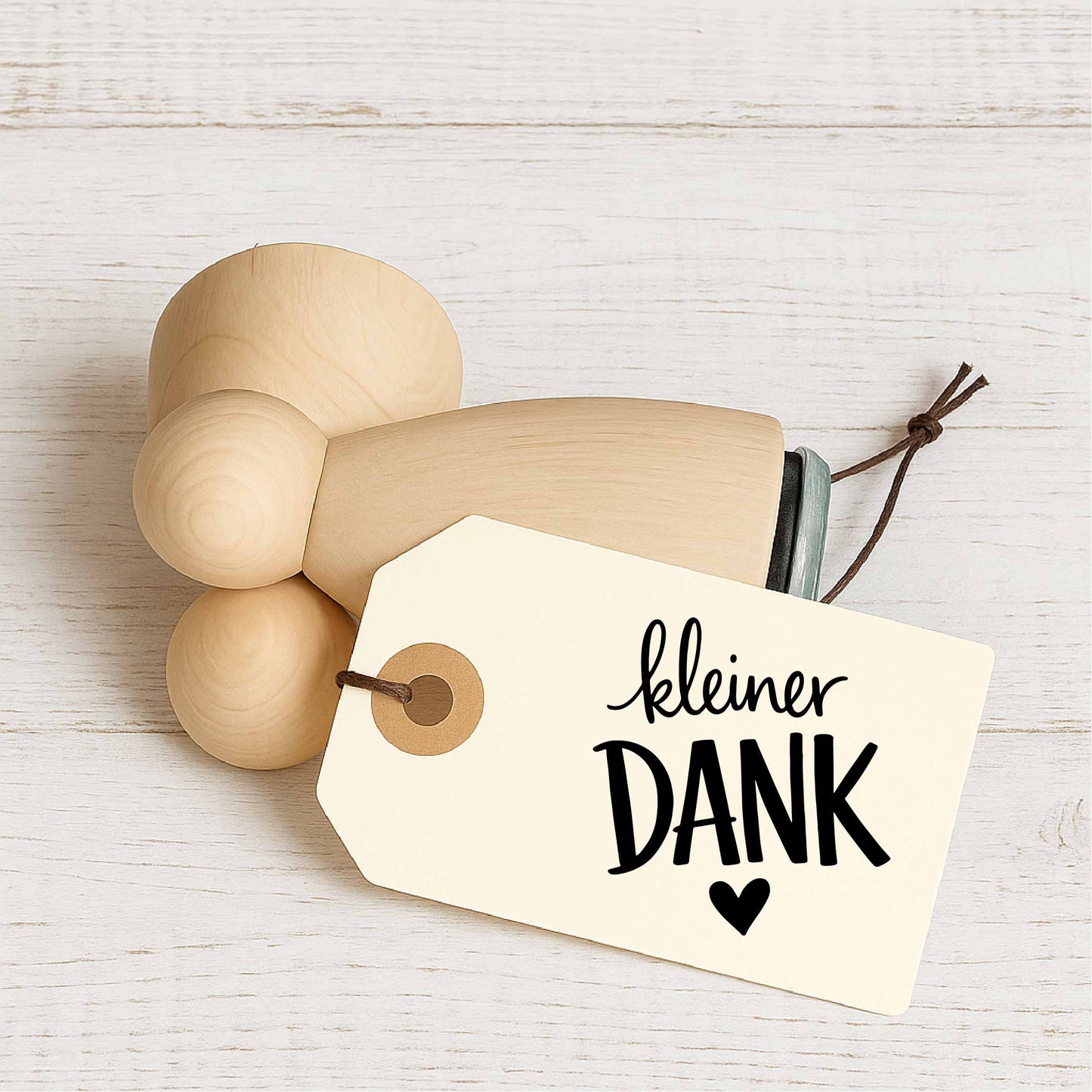 Stempidoo® - kleiner DANK - Ministempel Ø 22 mm