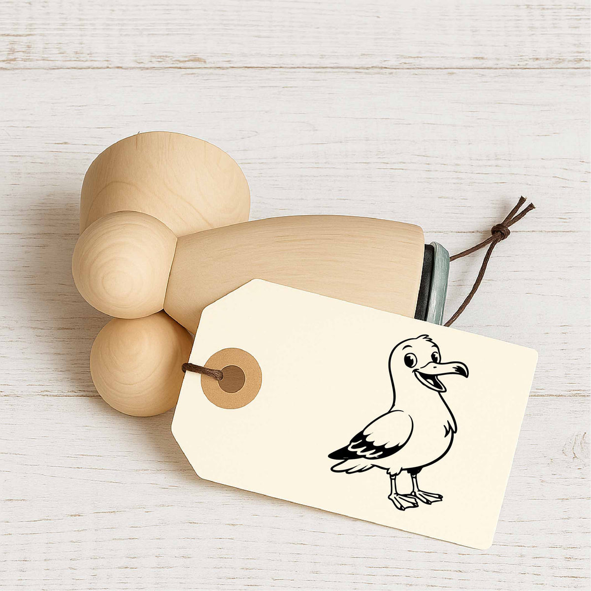Stempidoo® - Möwe - Ministempel Ø 22 mm