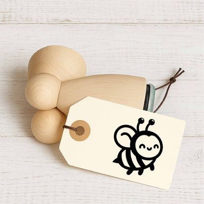 Stempidoo - Maxi Mini - Motivstempel - Biene - Honigbiene - Stempel für Fun, Party & Beruf oder zum Basteln von Karten, DIY, Papier, Stoffen, Scrapbooking