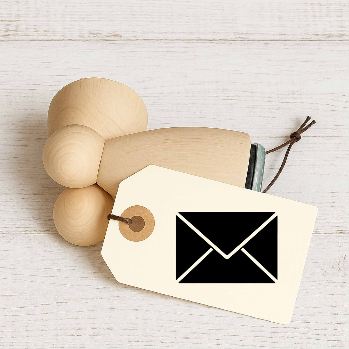 Stempidoo - Maxi Mini - Motivstempel - Briefumschlag - Stempel für Fun, Party & Beruf oder zum Basteln von Karten, DIY, Papier, Stoffen, Scrapbooking