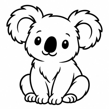 Stempidoo® - Koalabär - Ministempel Ø 22 mm 