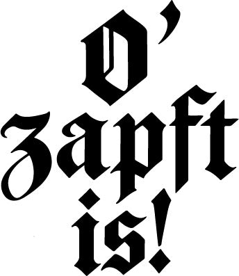Stempidoo® - o´zapft is! - Oktoberfest - Ministempel Ø 22 mm