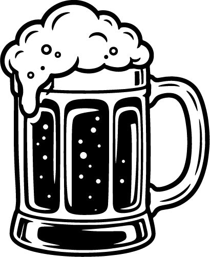 Stempidoo® - Maß Bier - Oktoberfest - Ministempel Ø 22 mm