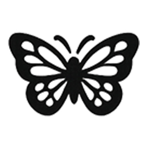 Stempidoo Maxi Mini Motivstempel Schmetterling – Holzstempel für Karten, Scrapbooking, DIY, Basteln & Papier