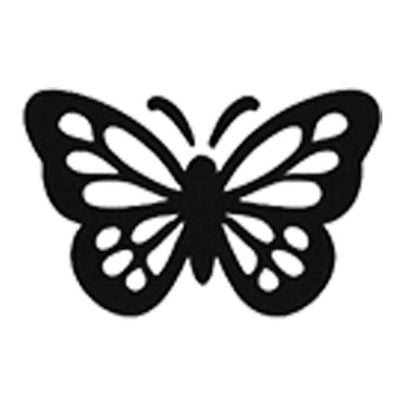 Stempidoo Maxi Mini Motivstempel Schmetterling – Holzstempel für Karten, Scrapbooking, DIY, Basteln & Papier