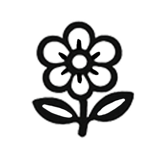 Stempidoo® - Blume – Ministempel Ø 22 mm