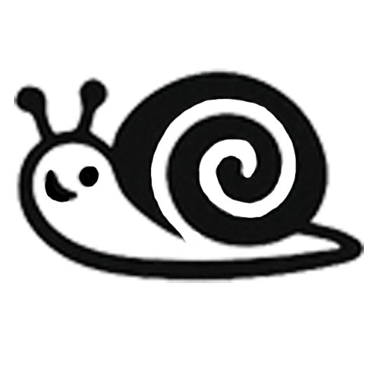 Stempidoo Maxi Mini Motivstempel Schnecke – Holzstempel für Karten, Scrapbooking, DIY, Basteln & Papier