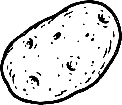 Stempidoo® - Kartoffel - Ministempel Ø 22 mm