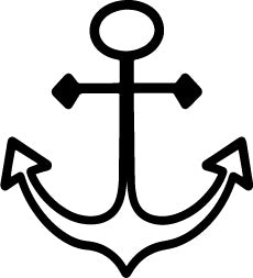Stempidoo® - Schiffsanker  – Ministempel Ø 22 mm