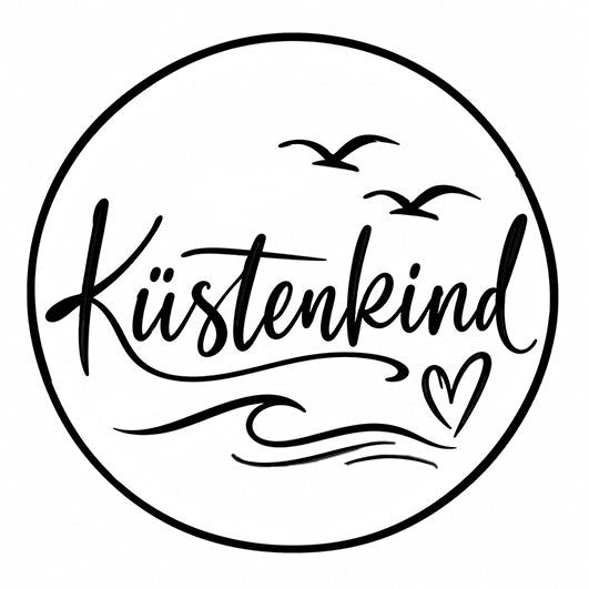 Stempidoo® - Küstenkind  – Ministempel Ø 22 mm 