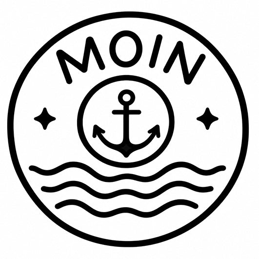 Stempidoo® - Moin  – Ministempel Ø 22 mm 