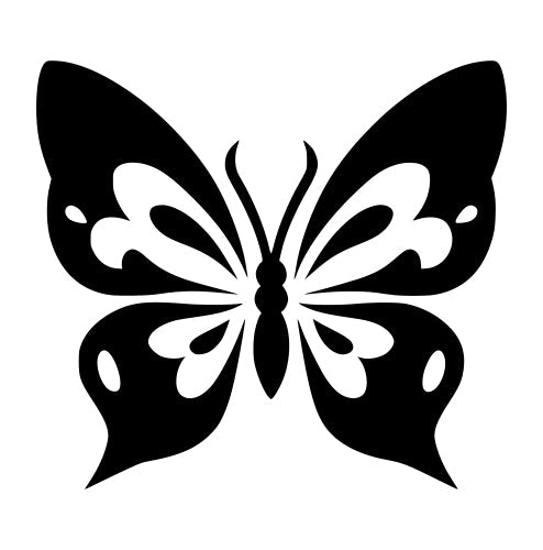 Stempidoo - Maxi Mini - Motivstempel - Schmetterling - Stempel zum Basteln von Karten, DIY, Papier, Stoffen 