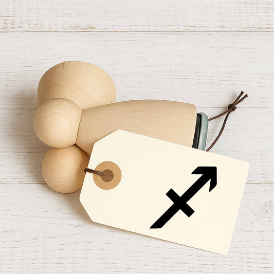 Stempidoo - Maxi Mini - Motivstempel - Sternzeichen - Schütze - Stempel zum Basteln von Karten, DIY, Papier, Stoffen 