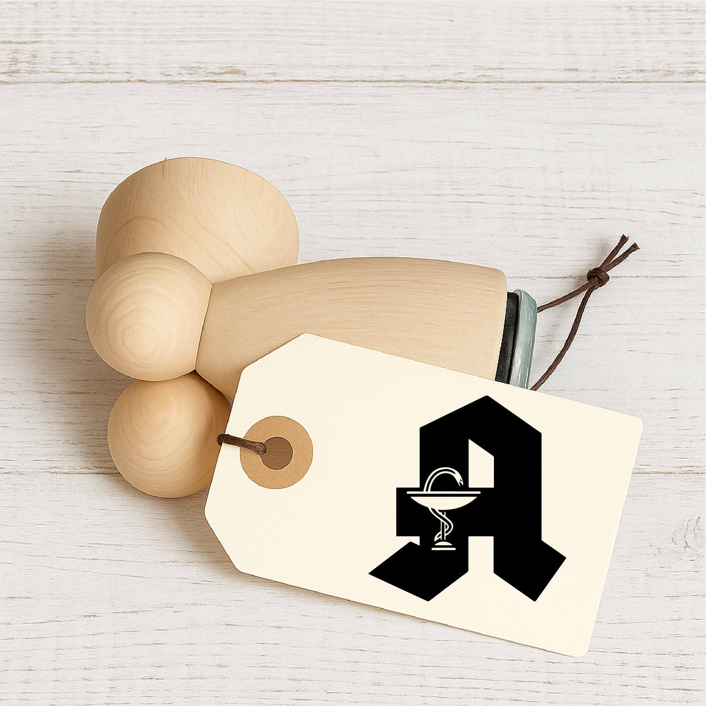 Stempidoo® - Apotheken Symbol - Ministempel Ø 22 mm