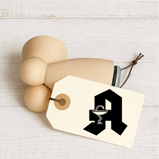 Stempidoo® - Apotheken Symbol - Ministempel Ø 22 mm