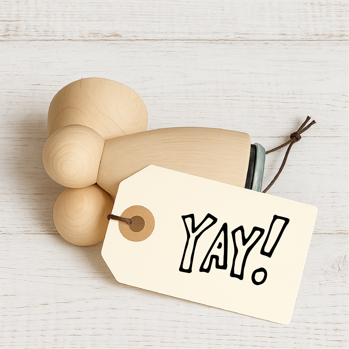 Stempidoo® - YAY - Ministempel Ø 22 mm