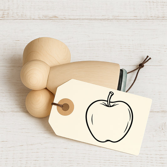 Stempidoo® - Apfel - Ministempel Ø 22 mm 