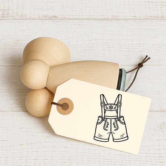 Stempidoo® - Trachtenhose - Oktoberfest - Ministempel Ø 22 mm 