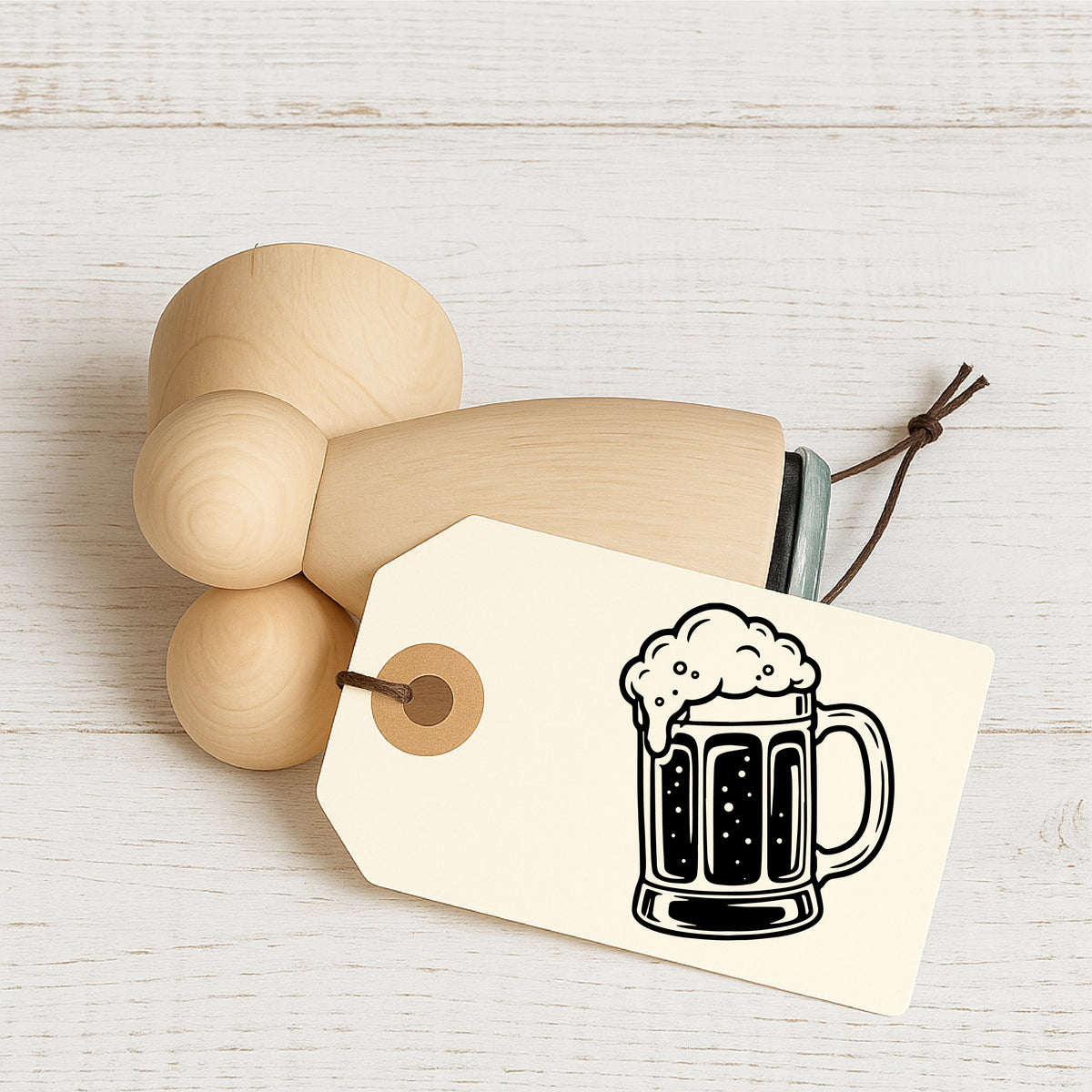 Stempidoo® - Maß Bier - Oktoberfest - Ministempel Ø 22 mm