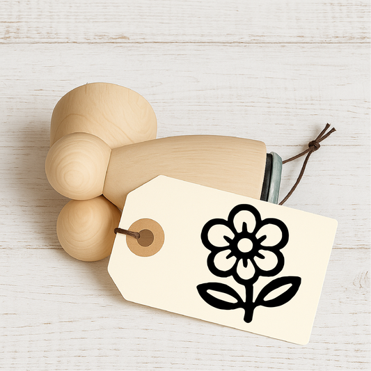 Stempidoo® - Blume – Ministempel Ø 22 mm