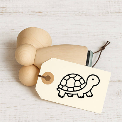 Stempidoo® - Schildkröte – Ministempel Ø 22 mm