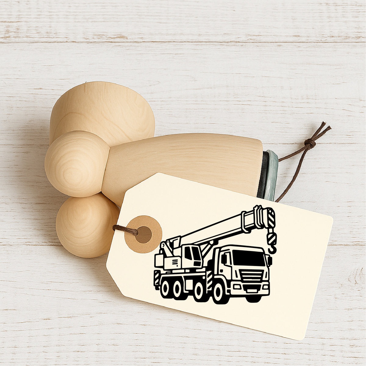 Stempidoo® - Autokran – Ministempel Ø 22 mm