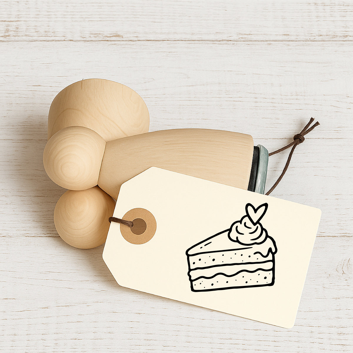Stempidoo® - Tortenstück - Ministempel Ø 22 mm 