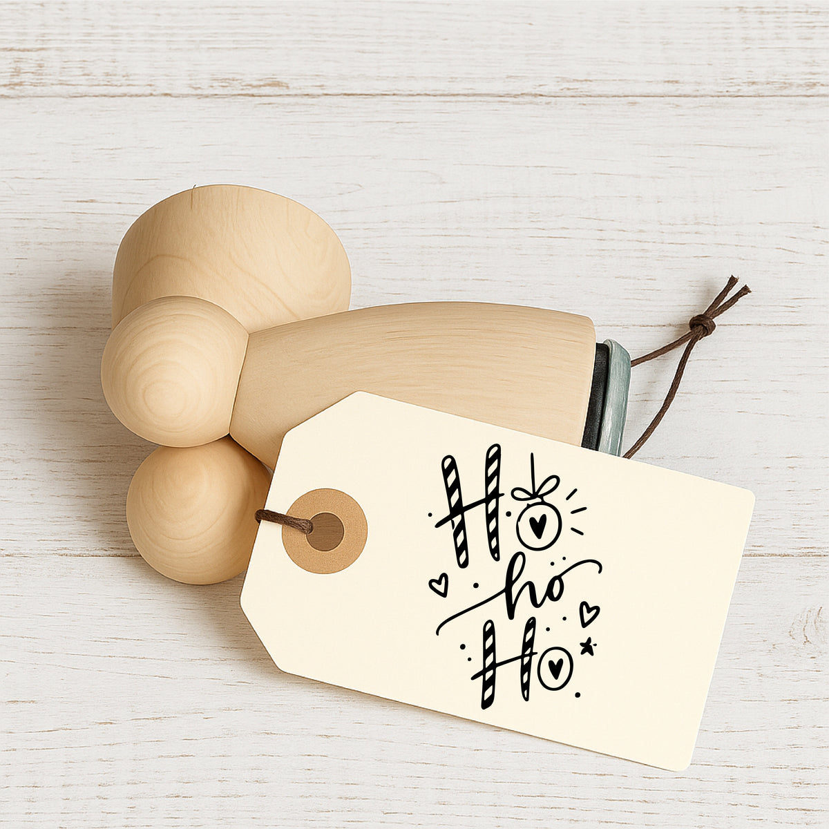 Stempidoo® - Weihnachten - ho ho ho - Ministempel Ø 22 mm