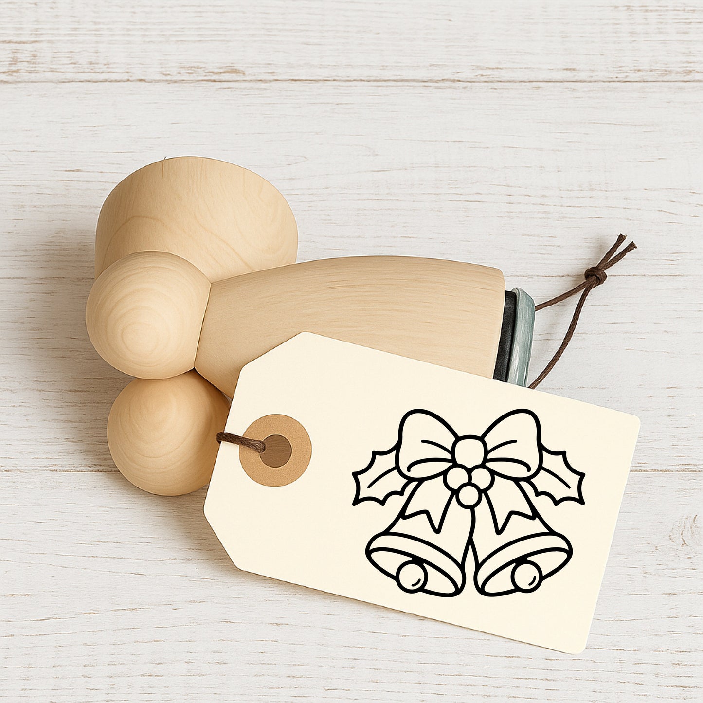 Stempidoo®  Ministempel Weihnachtsglocken – Motivstempel 