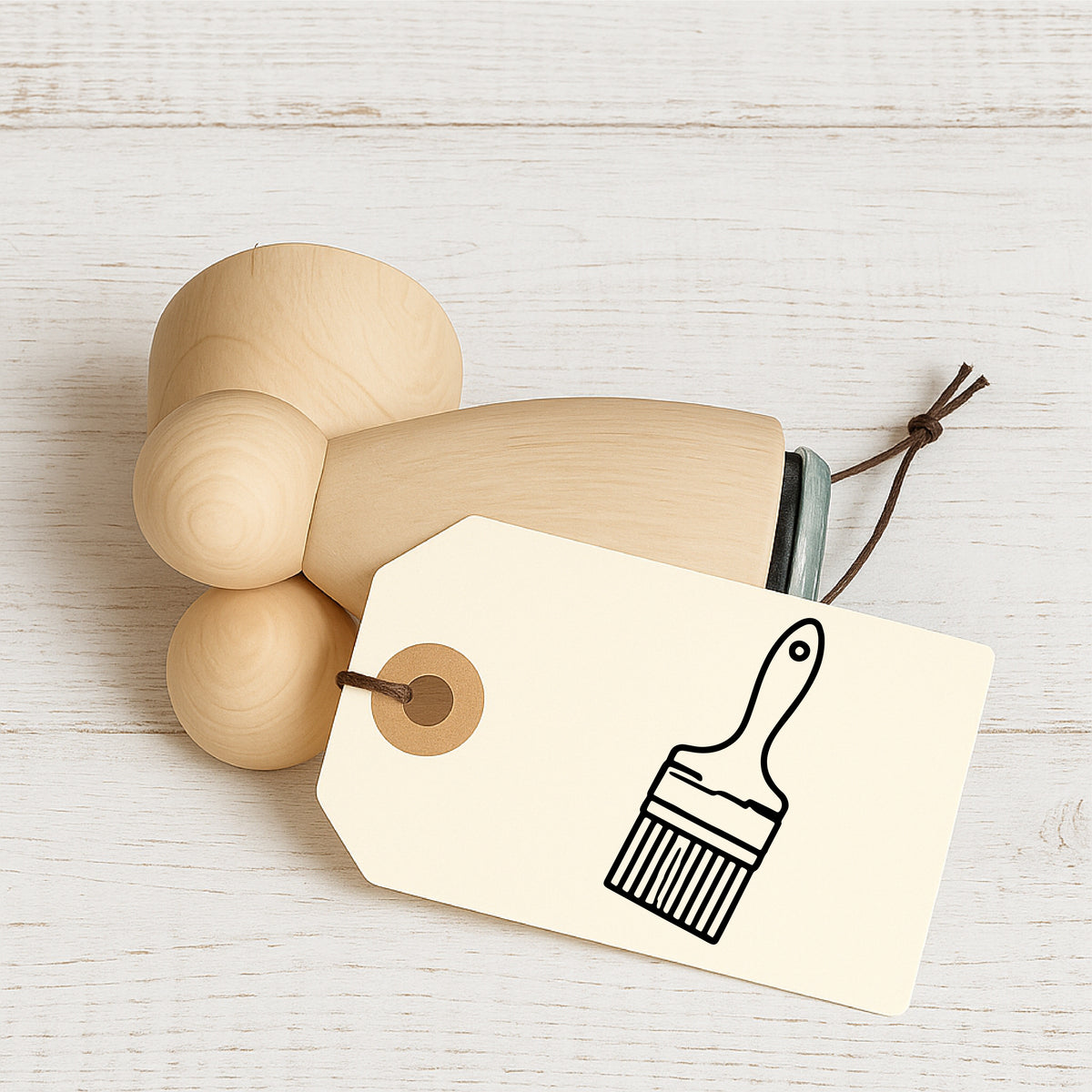 Stempidoo® - Pinsel - Ministempel Ø 22 mm 