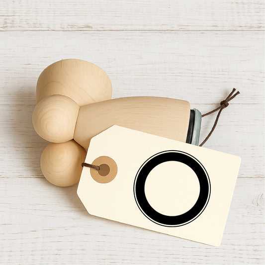 Stempidoo® - Verkehrszeichen Verbot für Fahrzeuge aller Art - Ministempel Ø 22 mm