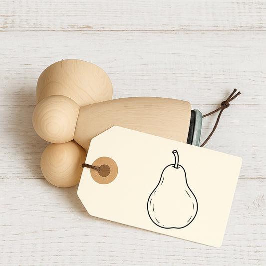 Stempidoo® - Birne - Ministempel Ø 22 mm 