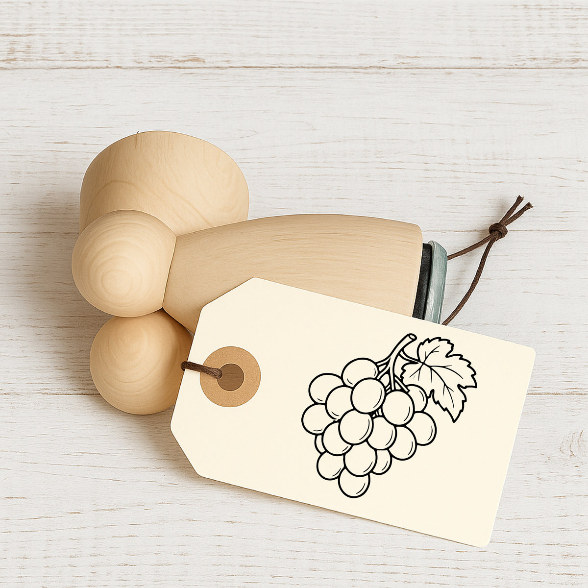 Stempidoo® - Weintrauben - Ministempel Ø 22 mm 