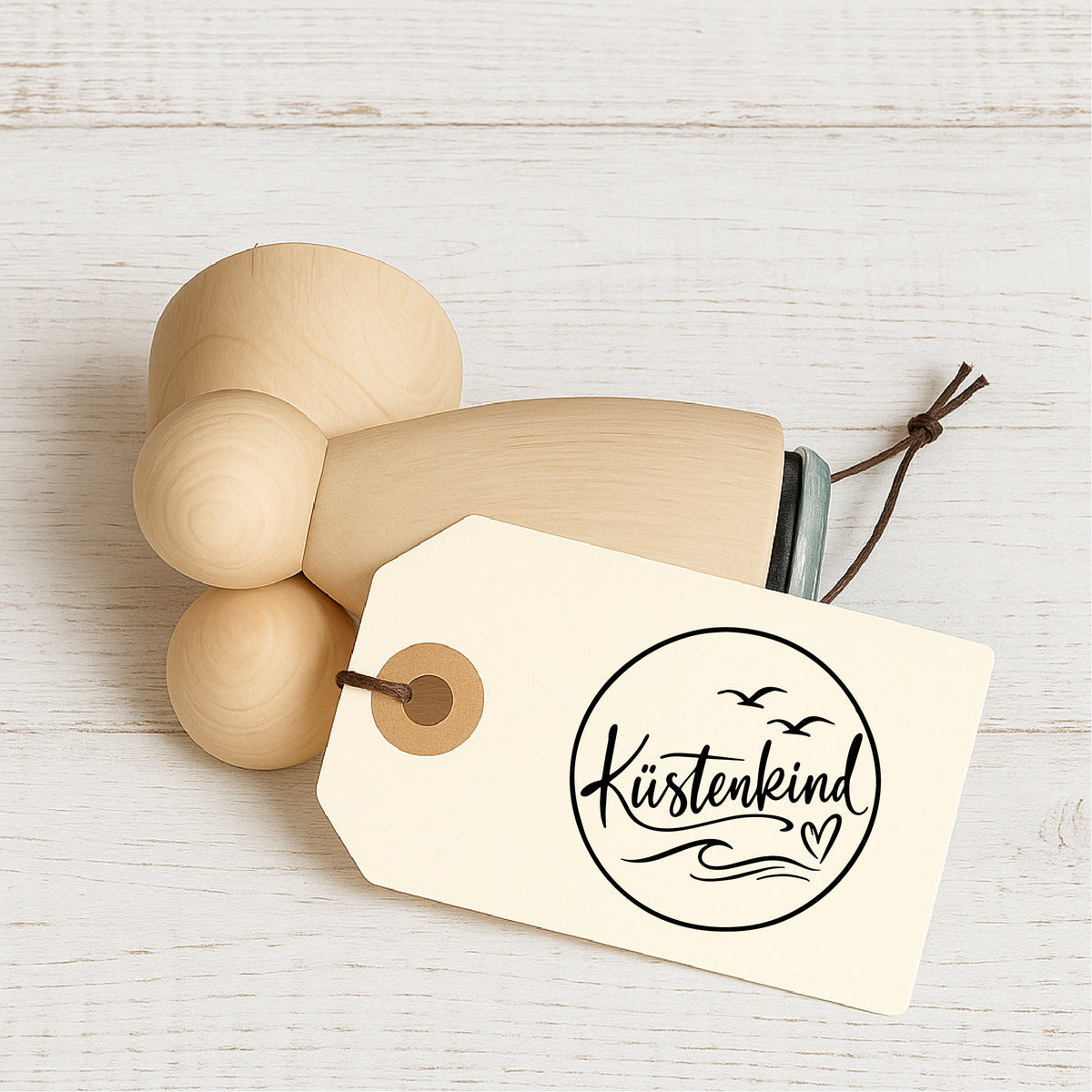 Stempidoo® - Küstenkind  – Ministempel Ø 22 mm 