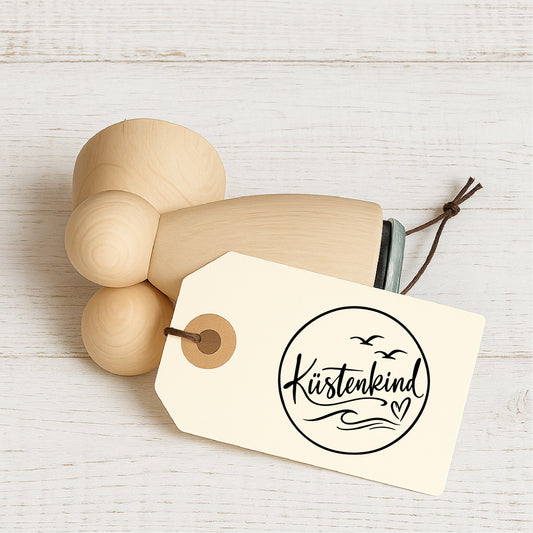 Stempidoo® - Küstenkind  – Ministempel Ø 22 mm 