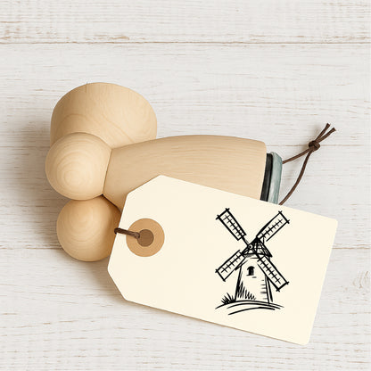 Stempidoo® - Windmühle  – Ministempel Ø 22 mm