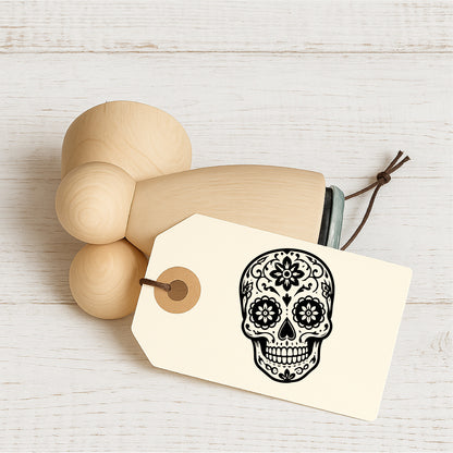 Stempidoo® - los Muertos Motiv – Ministempel Ø 22 mm