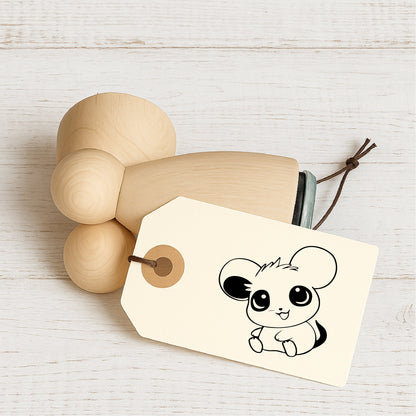 Stempidoo® - Maus - Ministempel Ø 22 mm